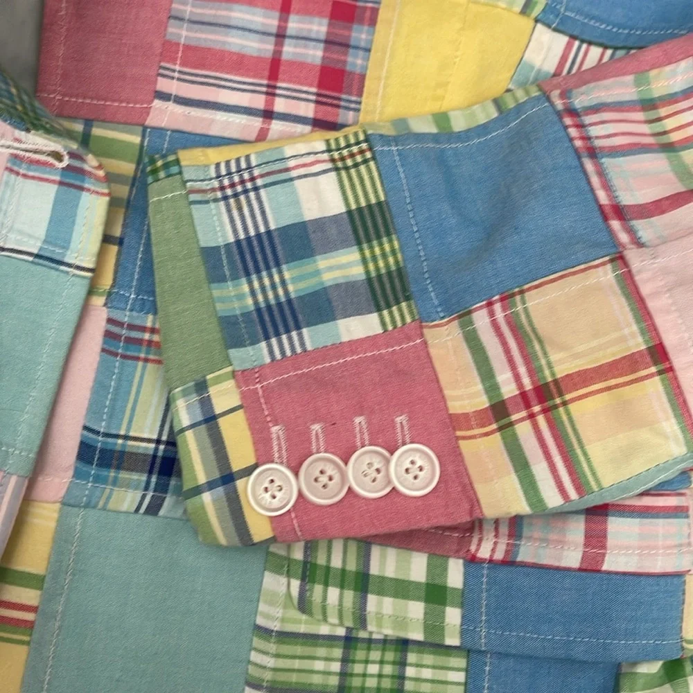 Brooks Brothers est. 1818. Classic patchwork design. Size 4 - Picture 11 of 14